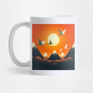 Twilight Flight – Hmong Mountains & Sky Mug